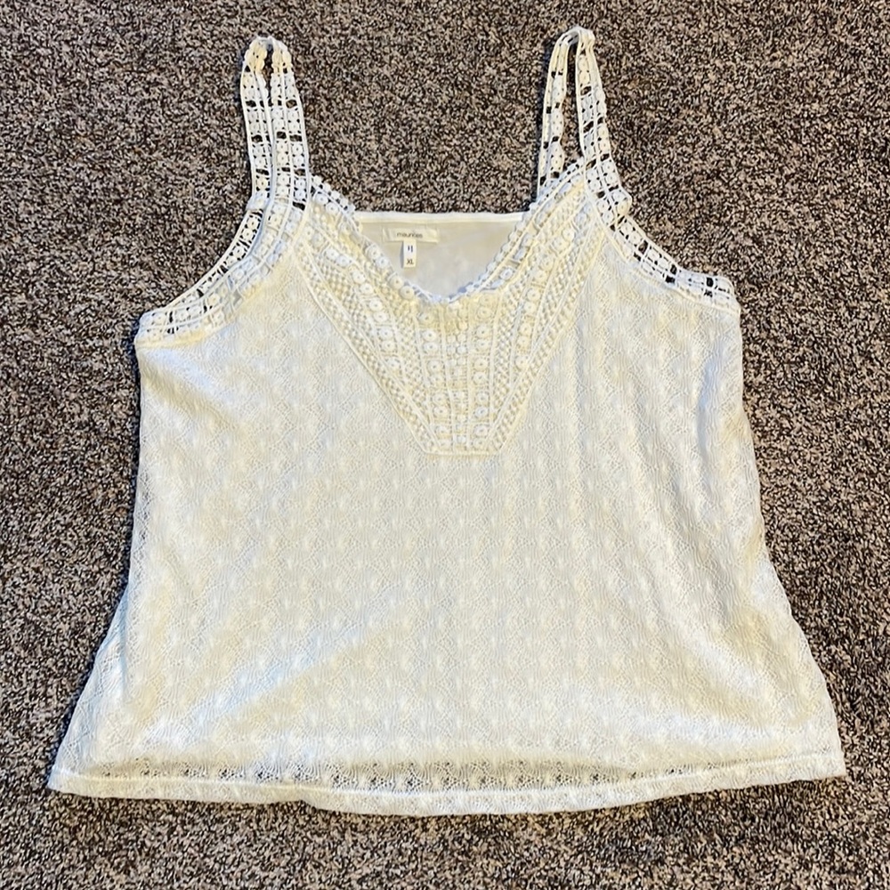Maurice’s Lace Tank Women’s XL
